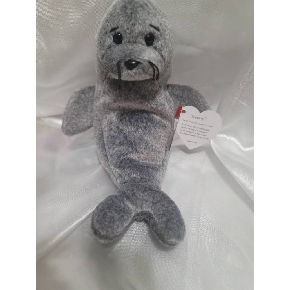 Vintage Toy TY Beanie baby slippery